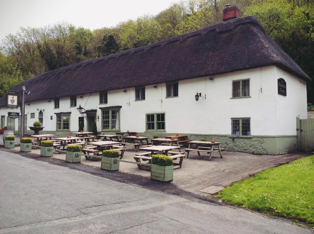 Hambro Arms Hotel Milton Abbas Exterior photo