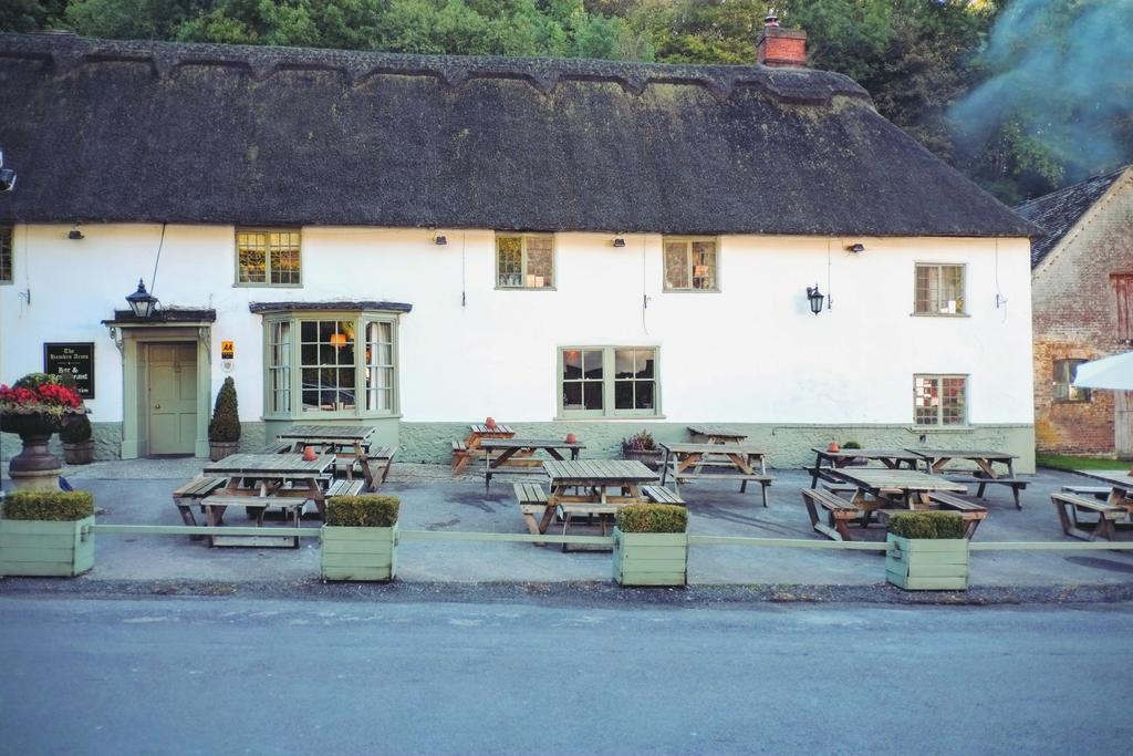 Hambro Arms Hotel Milton Abbas Exterior photo